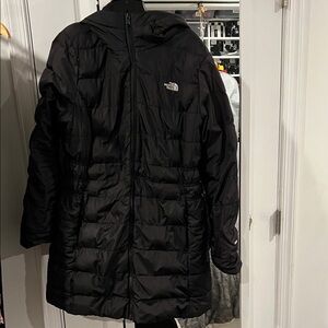 The North Face Women's Hooded Black Puffer Coat